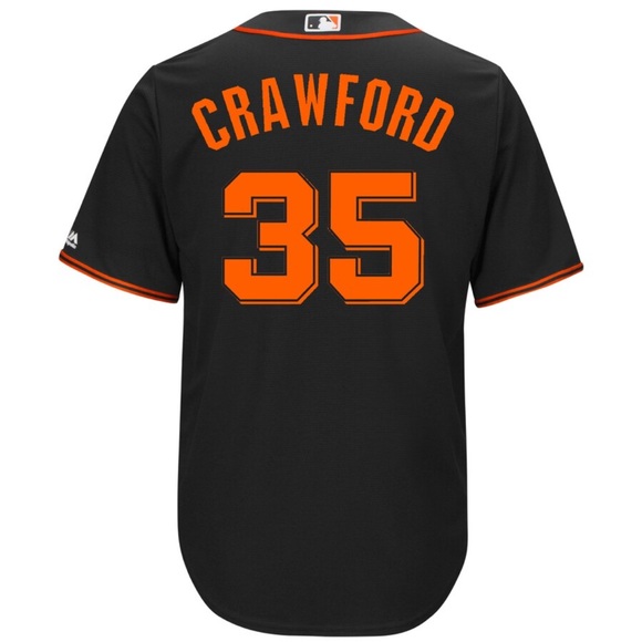 NWT Majestic Brandon Crawford San Fancisco Giants Jersey - Picture 3 of 12